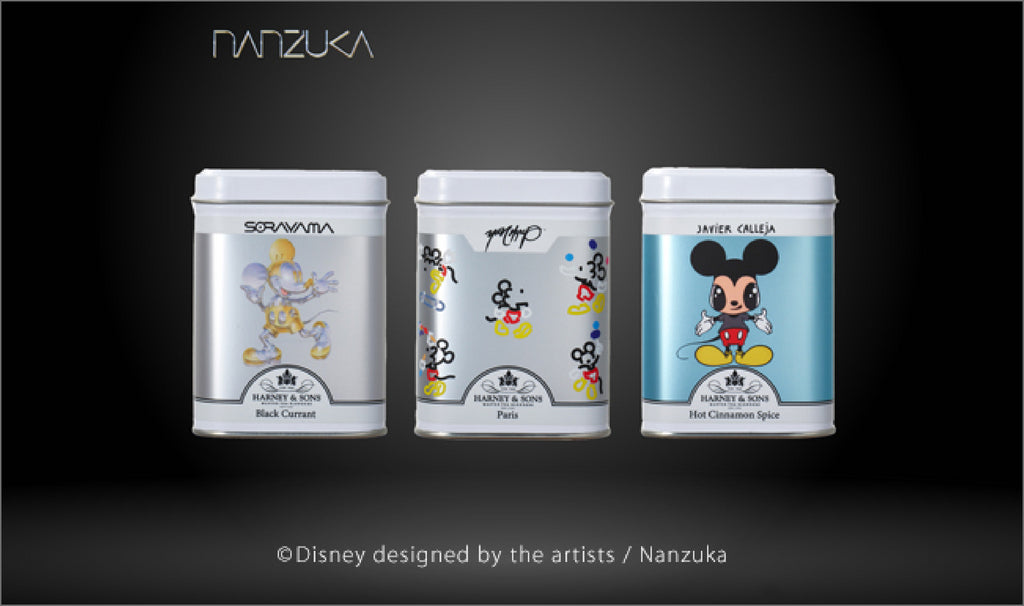 ニューヨーク発プレミアムティーブランド【HARNEY & SONS】現代アートギャラリーNANZUKAによるキュレーション『MICKEY MOUSE NOW AND FUTURE』展を記念した紅茶を発売